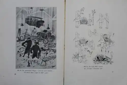 Klima "Das Auto in der Karikatur" Fahrzeughistorie 1928 (7791)