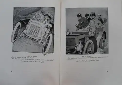 Klima "Das Auto in der Karikatur" Fahrzeughistorie 1928 (7791)