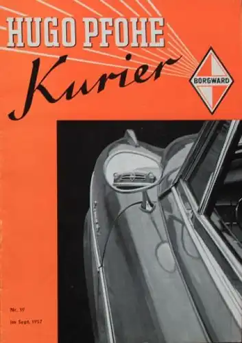 "Pfohe Kurier" Borgward-Magazin 1957 (6696)