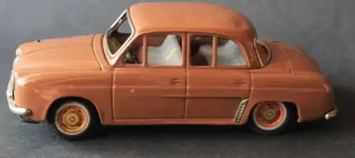 Bandai Renault Dauphine 1960 Blechmodell mit Friktionsantrieb (7811)