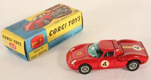 Corgi Toys Ferrari Berlinetta 250 Le Mans 1964 Metallmodell in Originalbox (8566)