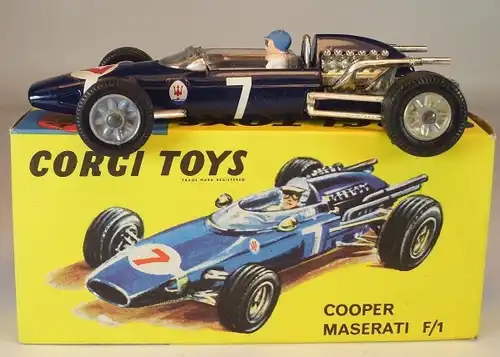 Corgi Toys Cooper Maserati F/1 1966 Metallmodell in Box (7853)