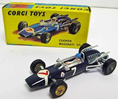 Corgi Toys Cooper Maserati F/1 1966 Metallmodell in Box (7853)