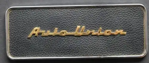 Auto-Union DKW Radiokonsole-Blende 1958 mit Logo (8239)