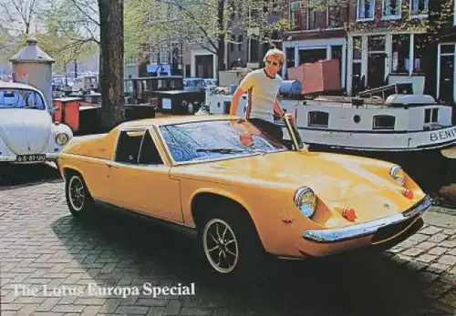 Lotus Europa Special Modellprogramm 1969 Automobilprospekt (5192)