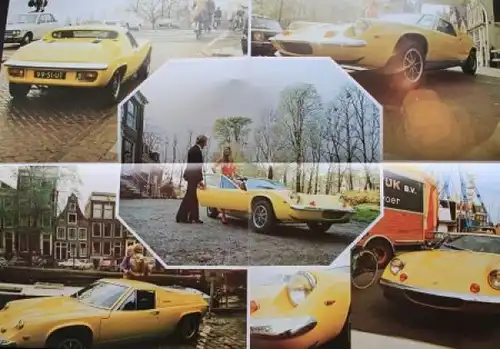 Lotus Europa Special Modellprogramm 1969 Automobilprospekt (5192)