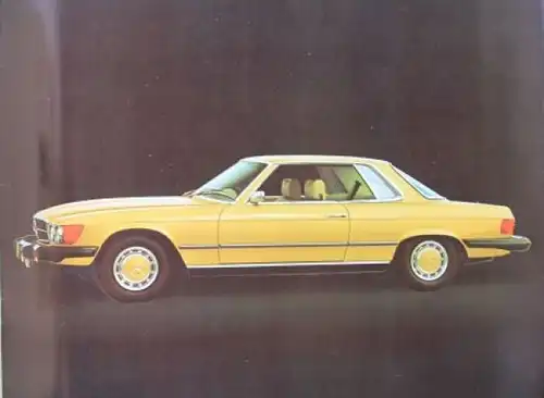 Mercedes-Benz US-Modellprogramm 1974 Automobilprospekt (6178)