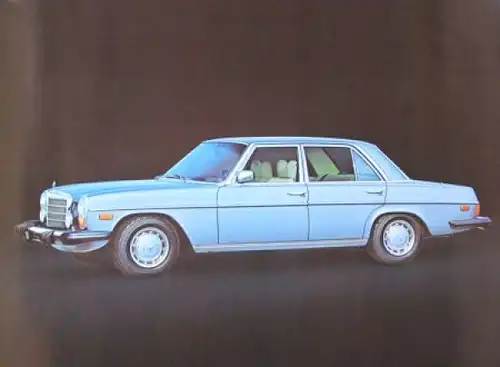 Mercedes-Benz US-Modellprogramm 1974 Automobilprospekt (6178)