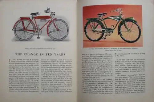 Schwinn-Built Fahrräder "50 years of Bicycles" Fahrrad-Historie 1945 (3795)