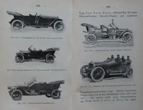 Küster "Das Automobil und seine Behandlung" Fahrzeugtechnik 1911 (4878)