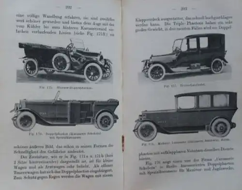 Martini "Das moderne Automobil" Fahrzeugtechnik 1917 (5783)