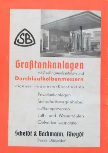 "Dienst am Auto" Tankstellen-Fachzeitschrift 1936 Braunbeck Motor-Verlag 17 Ausgaben (7273)