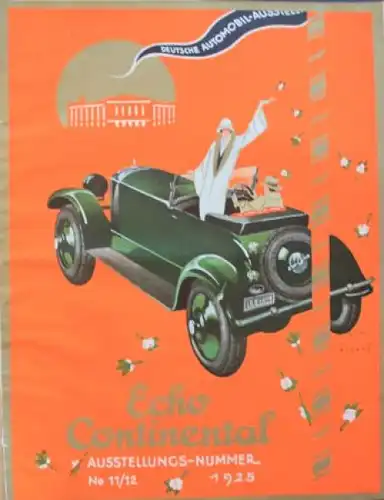 "Echo Continental" Firmenzeitschrift 1925 Ausstellungsheft (5376)