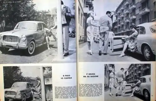 "Quattroruote" Automobil-Magazin Italien 1956 drei Ausgaben (4823)