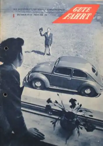 "Gute Fahrt" Volkswagen Zeitschrift 1950 Erstausgabe (5869)