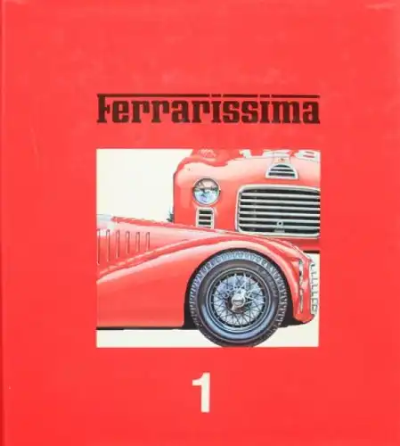 Madaro "Ferrarissima Revista" Ferrari-Historie 1984 Erstausgabe (2875)