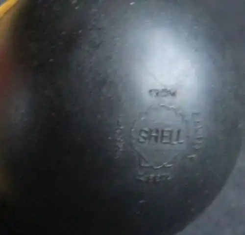 Shell Wurfball Werbeartikel "Wonderball" 1960 in Originalkarton (5061)