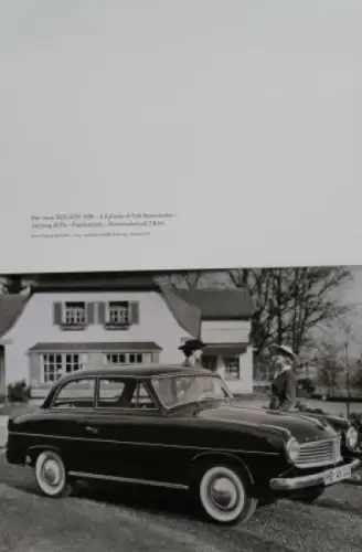 Goliath 1100 4 Zylinder Modellprogramm 1958 Pressemappe (0211)