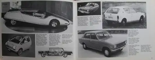 Schrader "Datsun Automobile aus Japan" Datsun Nissan Historie 1976 (0420)