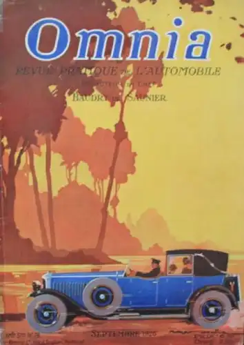 "Omnia - Revue L' Automobile" Automobil-Magazin 1926 (5297)