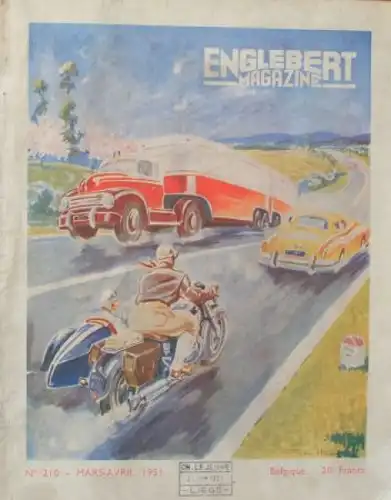 "Englebert Magazine" Reifen-Magazin 1951 (4245)