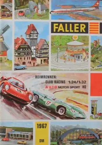 Faller "Faller Magazin" 1967 Spielzeugprospekt (8636)