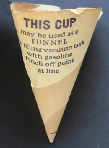 Gulf Gasoline Öltrichter "That Gulf Good" 1960 (2561)