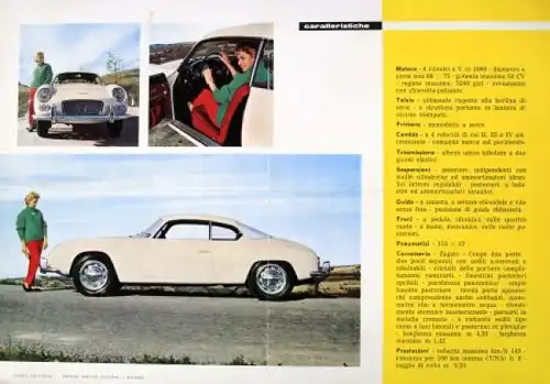 Lancia Appia G.T.E. Modellprogramm 1959 Automobilprospekt (9768)