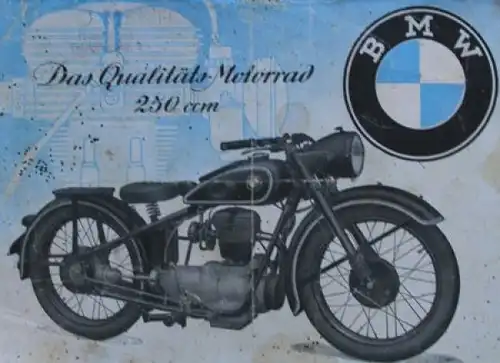 BMW 250 ccm Modellprogramm 1948 "Das Qualitäts-Motorrad" Motorradprospekt (7768)