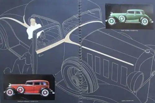 Lincoln V12 Modellprogramm 1928 Automobilprospekt (7774)