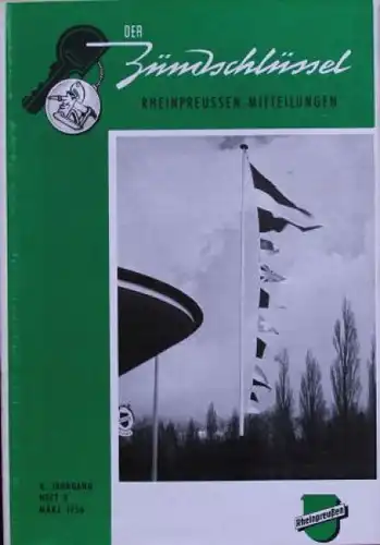 Rheinpreussen "Der Zündschlüssel" Tankstellen-Magazin 1956 (4217)