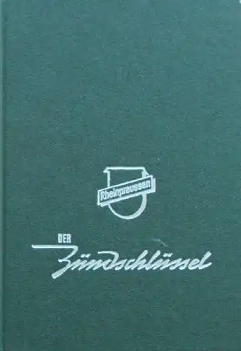 Rheinpreussen "Der Zündschlüssel" Tankstellen-Magazin kompletter Jahrgang 1965 gebunden (6172)