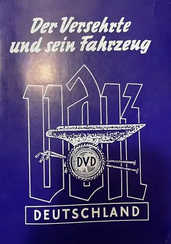 Hörber " Der Versehrte und sein Fahrzeug" Kleinwagen-Historie VdK Verband 1957 (7676)