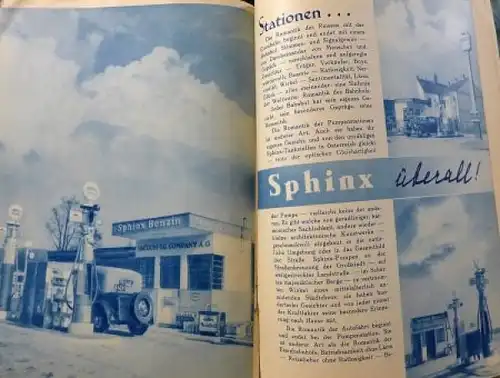 "Auto Revue" Automobil-Magazin 1937 Wien Sphinx Tankstellen (7689)