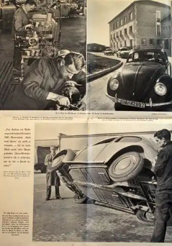 Volkswagen Stuttgarter Illustrierte "Dein KdF-Wagen kommt!" VW KdF Zeitschrift 1939 (7798)