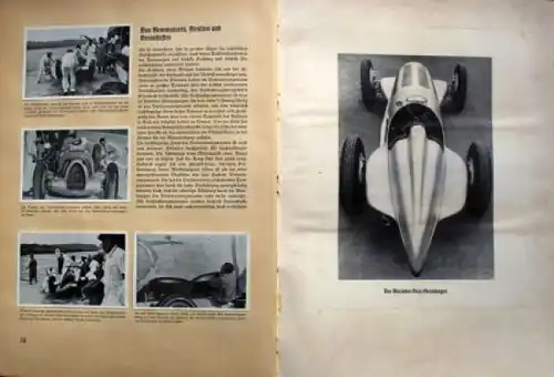 Saarlauterner Zigaretten "Deutscher Kraftsport - Wagen und Motorradrennen" Motorsport-Sammelalbum 1937 (7884)