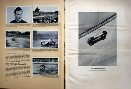 Saarlauterner Zigaretten "Deutscher Kraftsport - Wagen und Motorradrennen" Motorsport-Sammelalbum 1937 (7884)