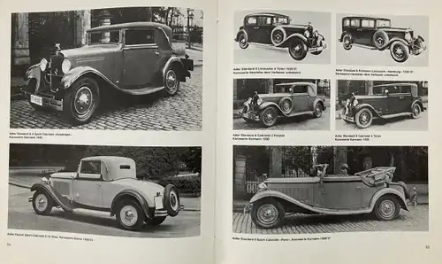 Oswald "Adler Automobile" Adler-Historie 1981 (0093)