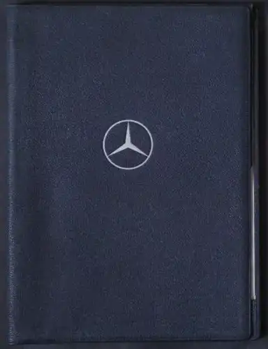 Mercedes-Benz Werbe-Mappe mit Logo 1958 (5723)