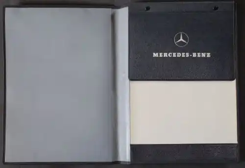 Mercedes-Benz Werbe-Mappe mit Logo 1958 (5723)