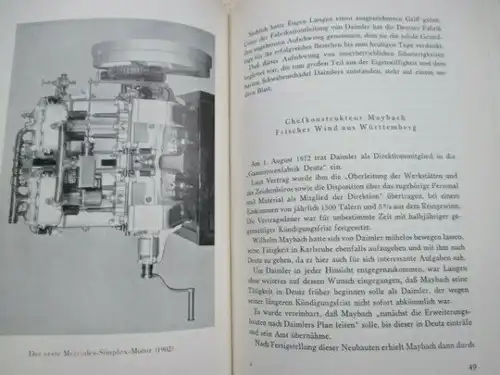 Rathke "Wilhelm Maybach" Maybach-Biografie 1953 (5046)