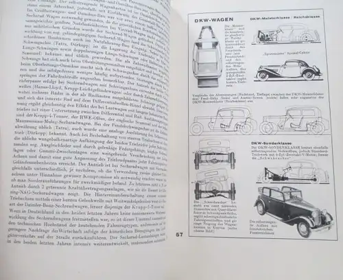 "Technisches DDAC-Jahrbuch 1933" Fahrzeugtechnik 1933 (9843)