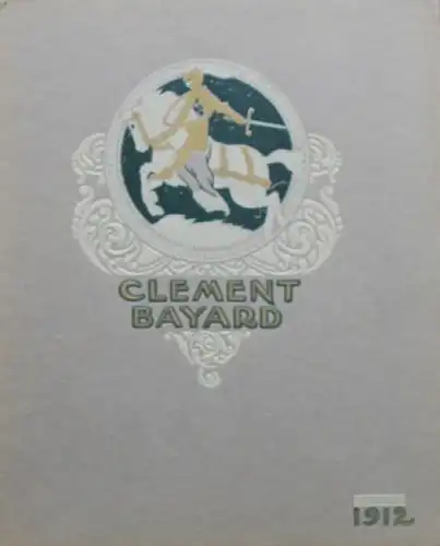 Clement-Bayard Automobile Modellprogramm 1912 Automobilprospekt (7932)