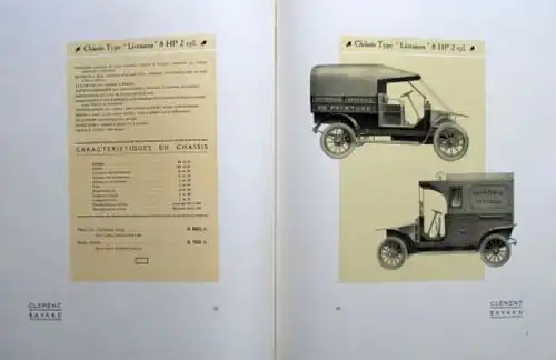 Clement-Bayard Automobile Modellprogramm 1912 Automobilprospekt (7932)