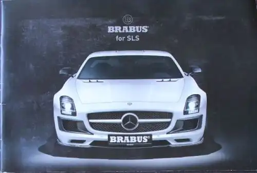 Mercedes-Benz Brabus for SLS Modellprogramm 2011 Automobilprospekt (2430)