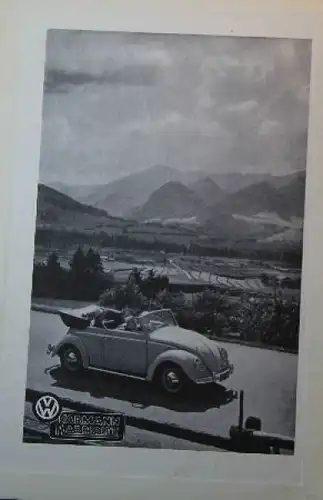 Westrup "Besser fahren mit dem Volkswagen" VW-Handbuch 1952 (9208)