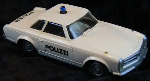Stabo-Car Mercedes-Benz 280 SL Polizei-Rennbahnmodell mit Motor 1965 (1313)