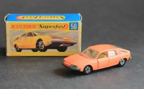 Matchbox Superfast BMC 1800 Pininfarina 1969  Metallmodell in Originalbox (0566)