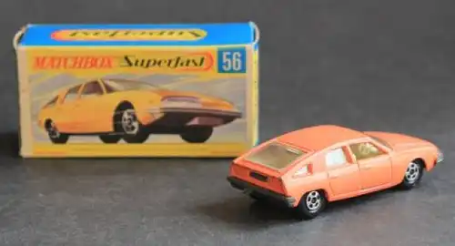 Matchbox Superfast BMC 1800 Pininfarina 1969  Metallmodell in Originalbox (0566)