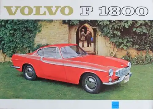 Volvo P 1800 Modellprogramm 1961 Automobilprospekt (7190)